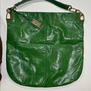 Badgley Mischka Emerald Green Hobo Bag